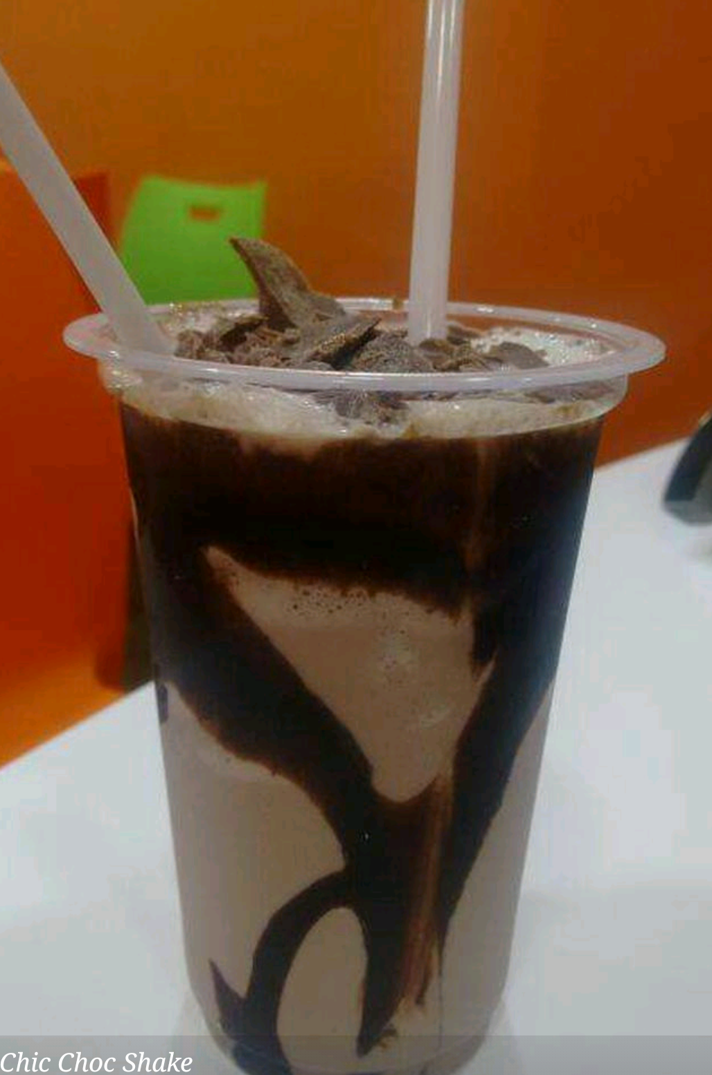 Chic Choc Chocolate Milkshake at Chills and Grills