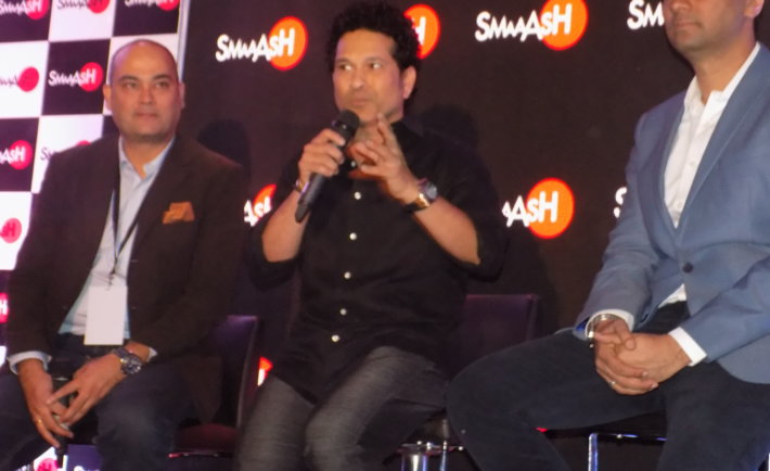 Sachin Tendulkar launches SMAAASH